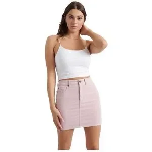 Garage Light Pink Corduroy Mini Skirt Sz XS